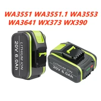 nice new 20v 9000mah lithium rechargeable replacement battery for worx power tools wa3551 wa3553 wx390 wx176 wx178 wx386 wx67