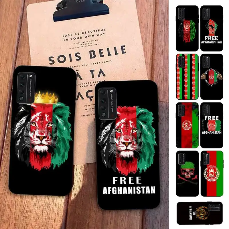 

Afghan Afghanistan Flag Phone Case for Huawei Honor 10 i 8X C 5A 20 9 10 30 lite pro Voew 10 20 V30
