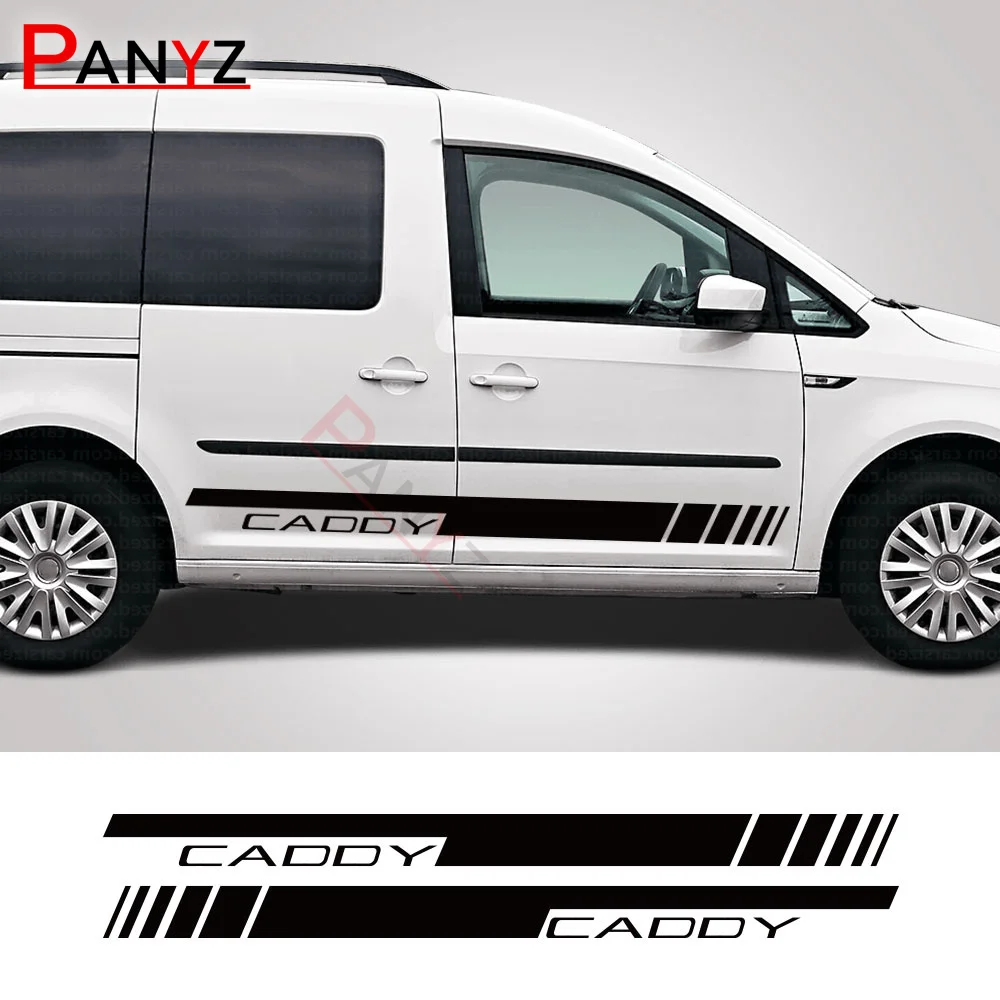 

2 шт. автомобильные наклейки для Volkswagen VW Caddy MK1 MK2 MK3 MK4 4 3 2 Maxi Kombi RV Van графические виниловые наклейки аксессуары для тюнинга