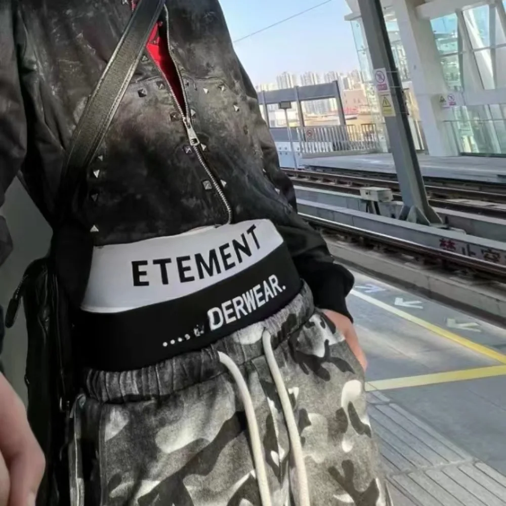 NIGO мужские хлопковые эластичные дышащие длинные трусы-боксеры с принтом букв