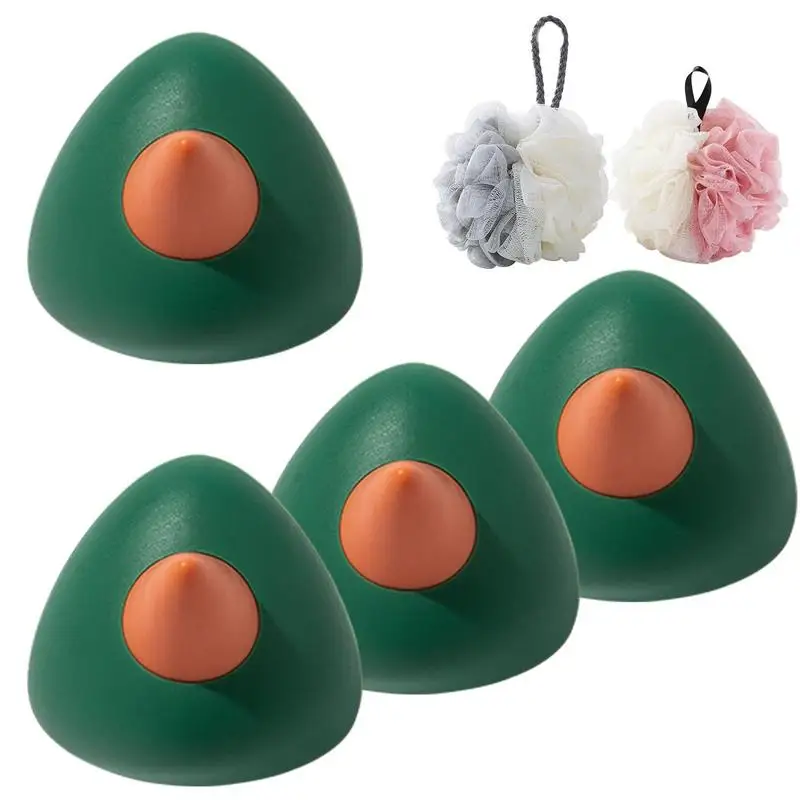 

Вешалка для шляпы, настенные крючки для одежды, 4 шт.