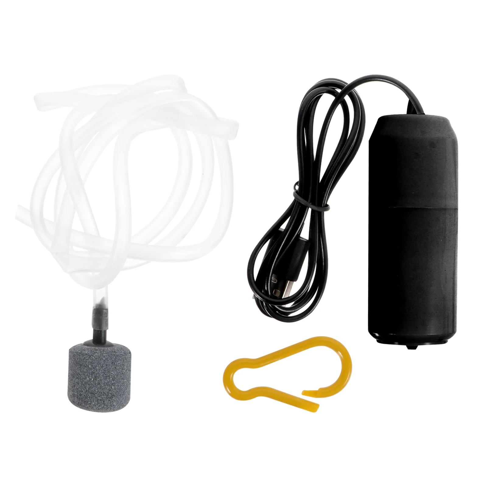 Мини-USB компрессор небольшой аквариумный воздушный пластиковый аэрационный