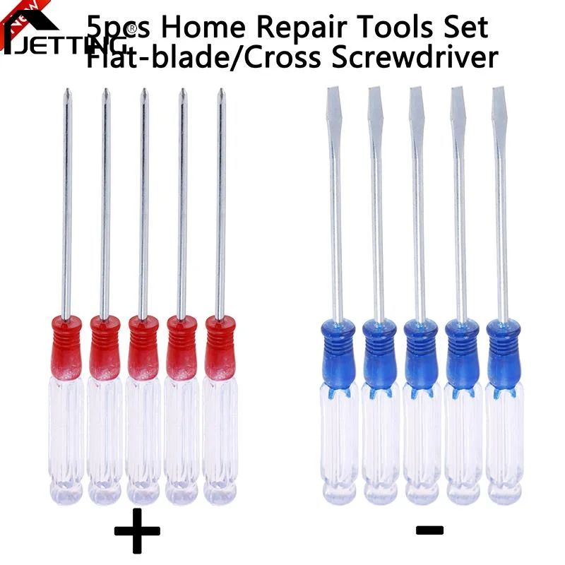 

5Pcs 3*75mm Crystal Clear Small Screwdriver Phillips Screwdriver For Phone Repair Hand Tool