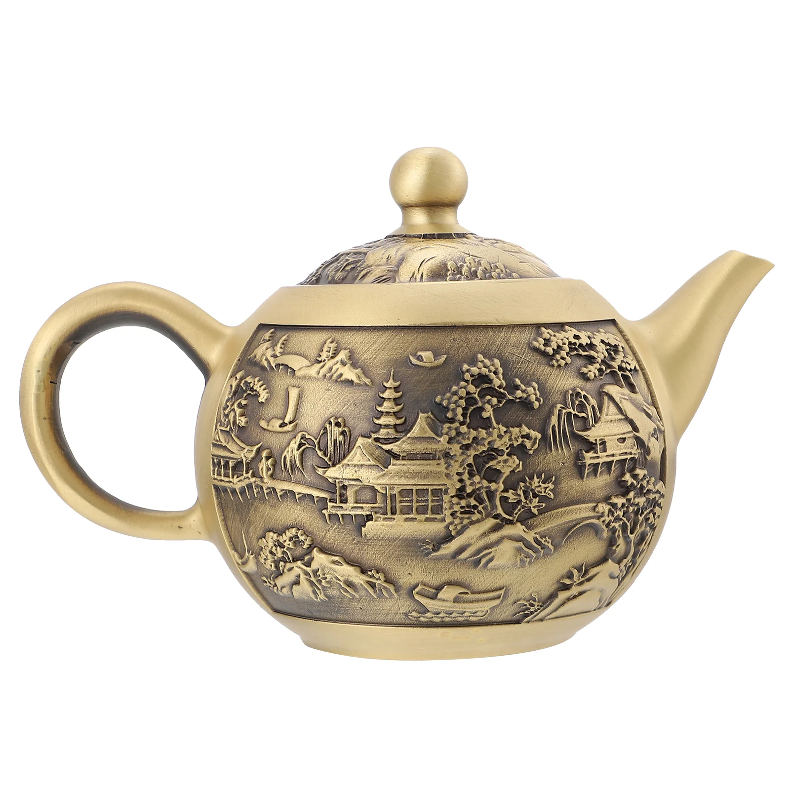 

Mini Grip Teapot Vintage Embossed Teapot Decorative Retro Teapot Teapot