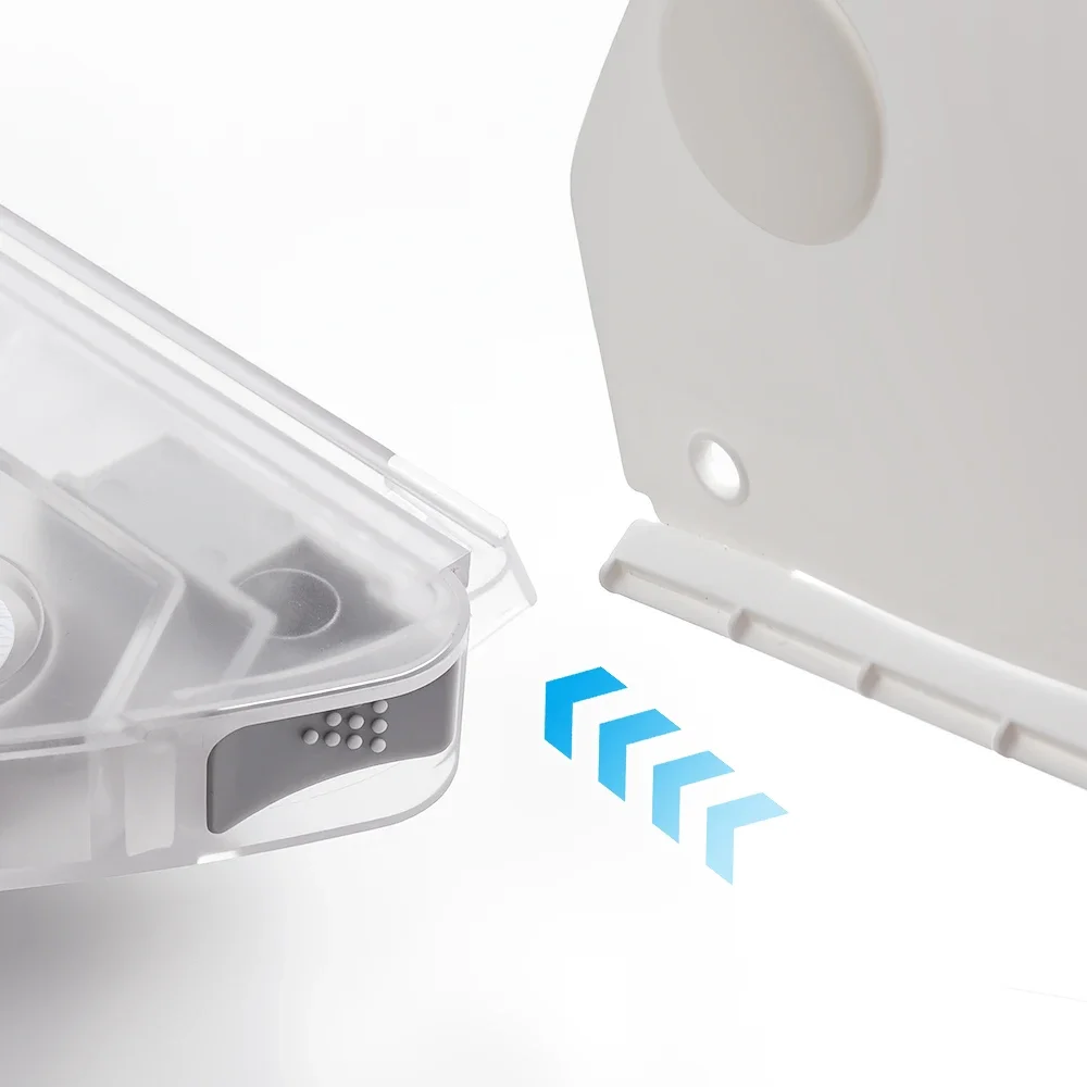 Фото Одноразовые салфетки для швабры для робота-пылесоса Xiaomi Roborock S55 S50 S6 S5Max S6 Pure S6 MaxV T6, аксессуар для поддона для салфеток. №4
