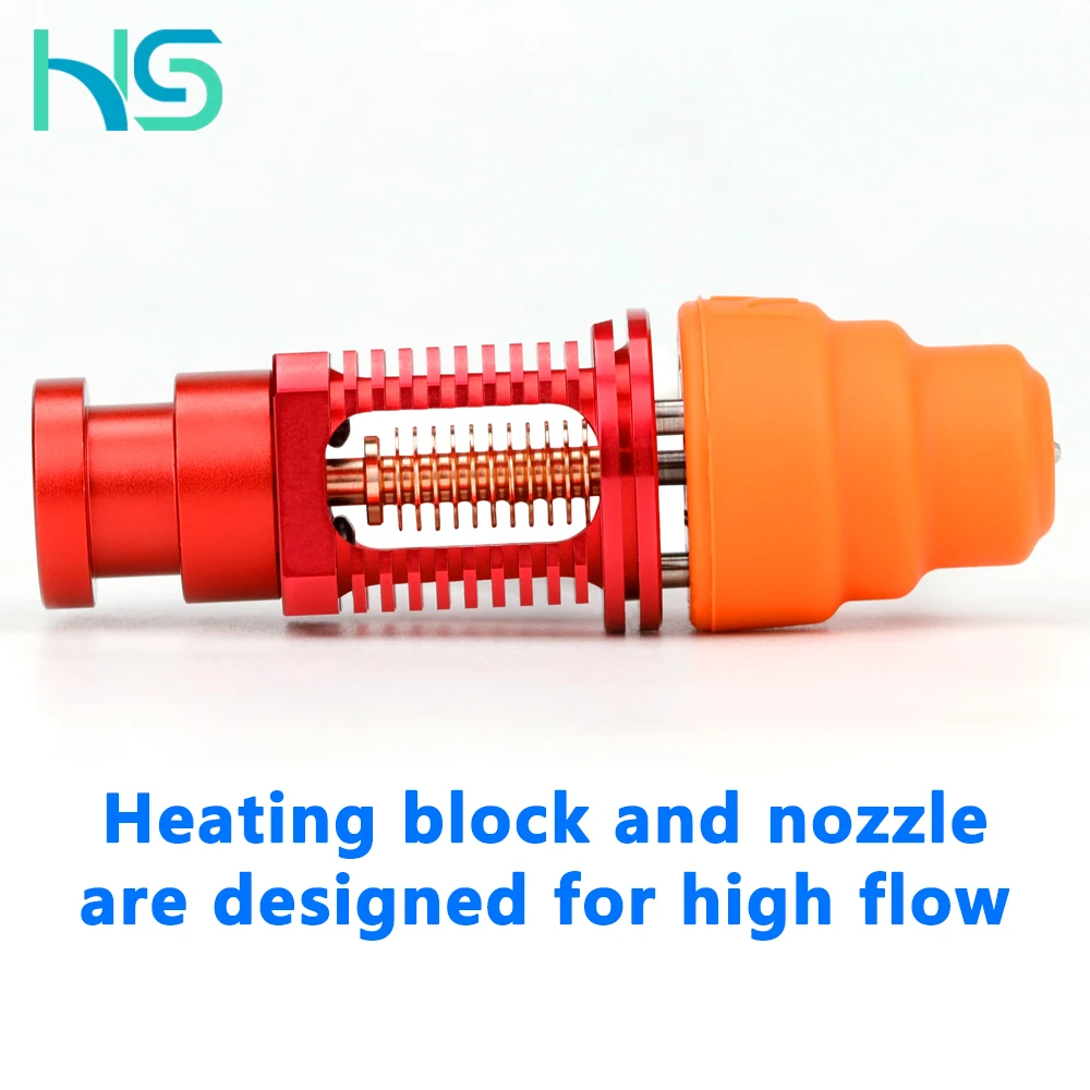 Haldis 3D K1 HF красная ящерица высокотемпературная экструзия hotend аксессуары для