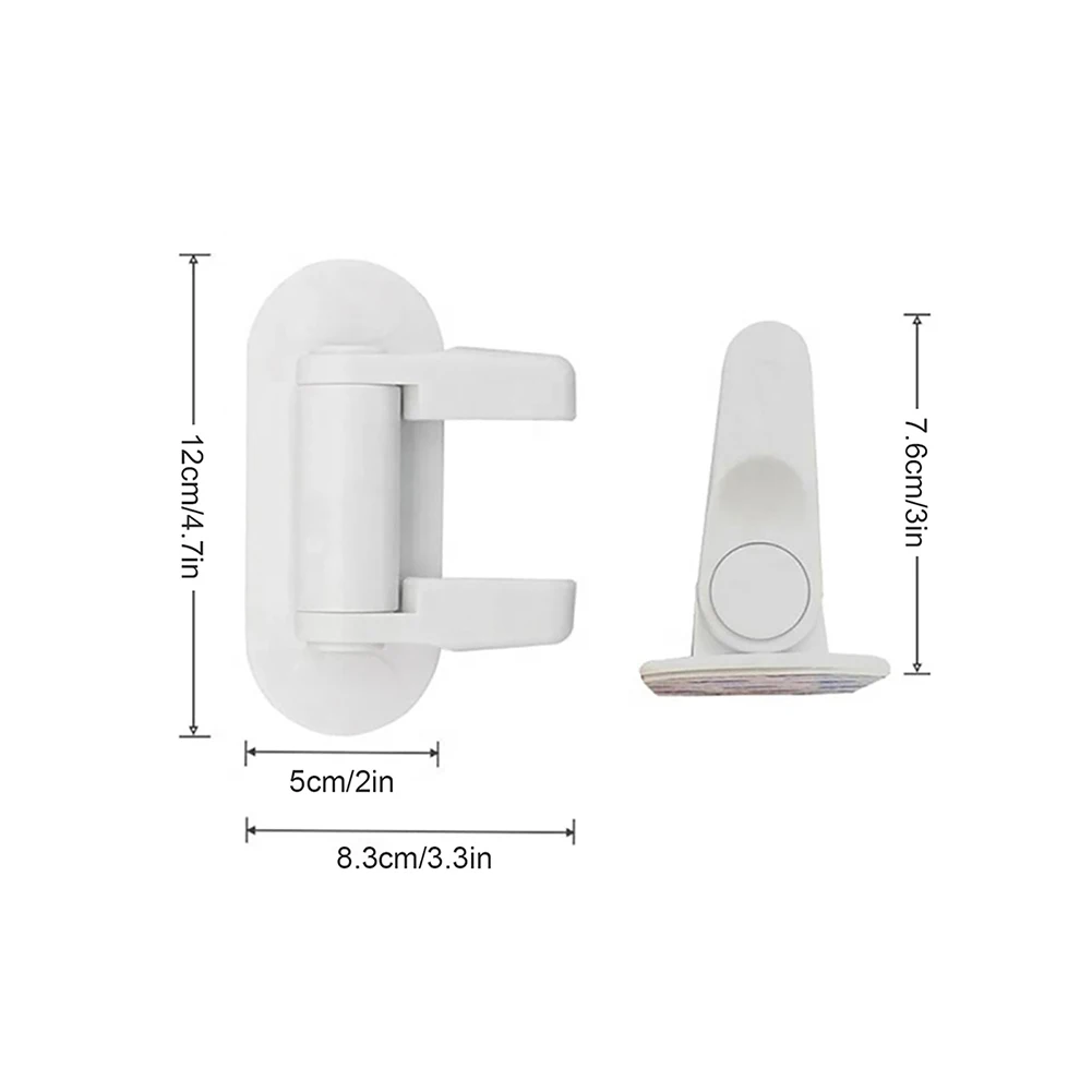 Универсальный дверной замок с рычагом детский защитный вращающийся