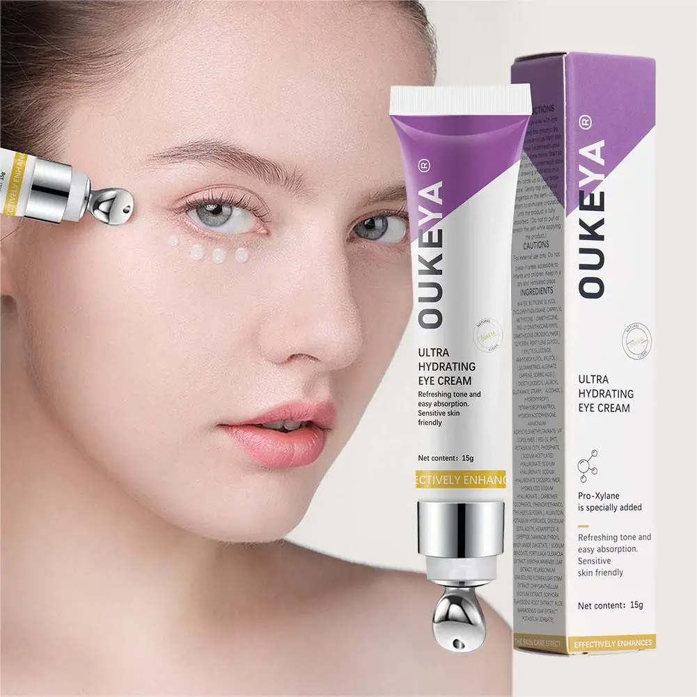 

15g Eye Cream Stay Up Late Improves Dark Circles, Lightens And And Wrinkles Lines Fine Tightens Bags, Soothes Hydrates G7N5