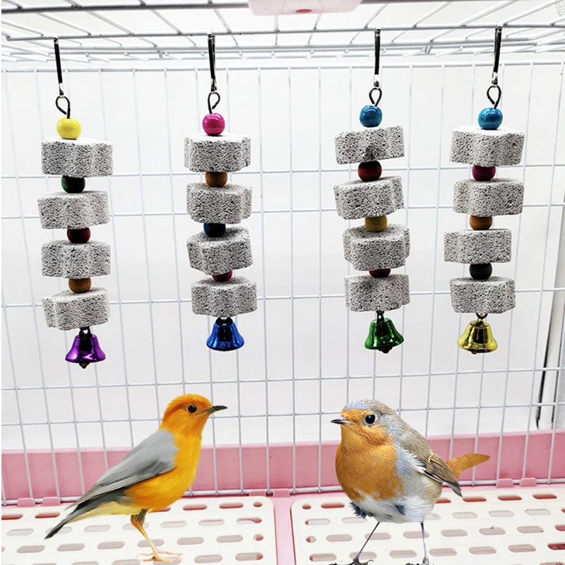 

Забавная игрушка-попугай, игрушка для домашних животных, белка, молярная нить, попугай, молярный камень, птица, молярный камень, практичный с...