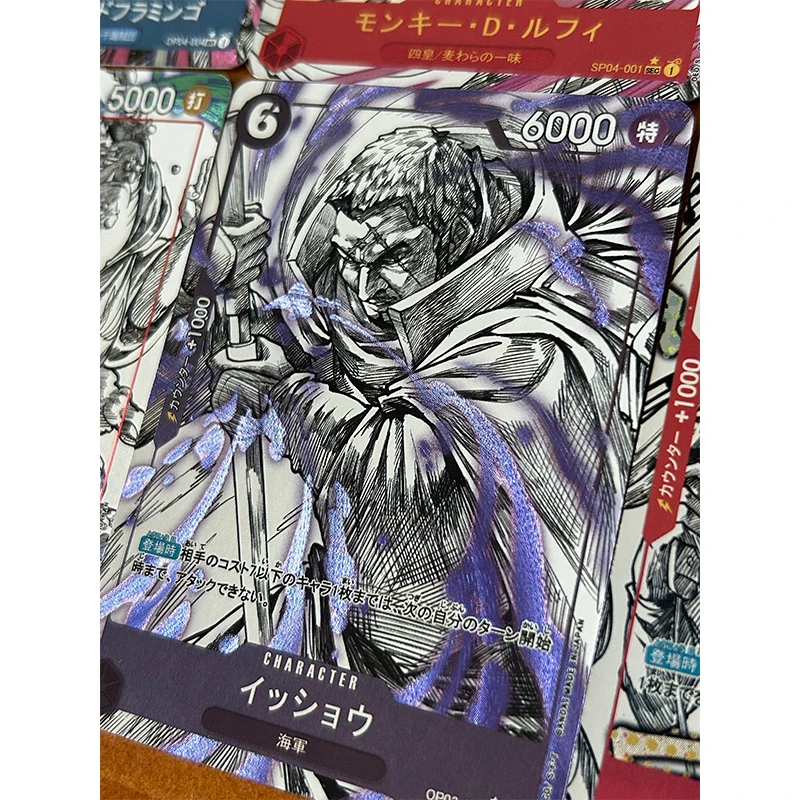 Аниме One Piece Diy Flash Cards коллекционные карты Yamato Boa Hancock Uta Ace Shanks Обезьяна D Luffy