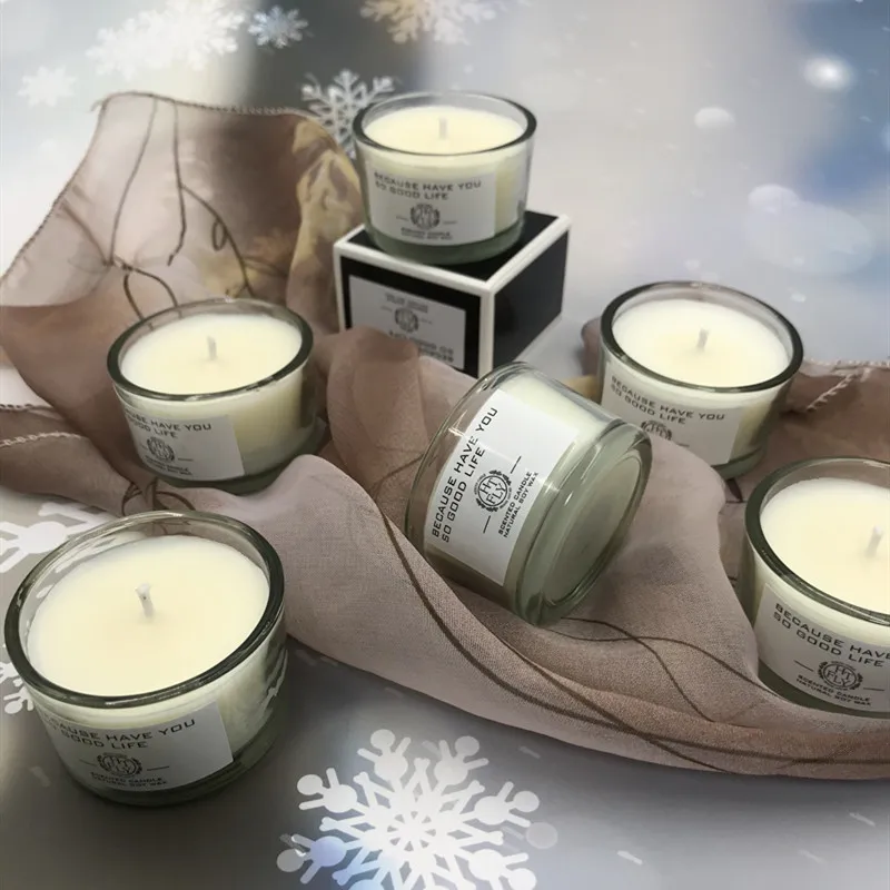Scented Candles Birthday Gifts 30g Soy Wax Natural plant essential oil Home Decor Yoga Hotel Restaurant Wedding decoration |
