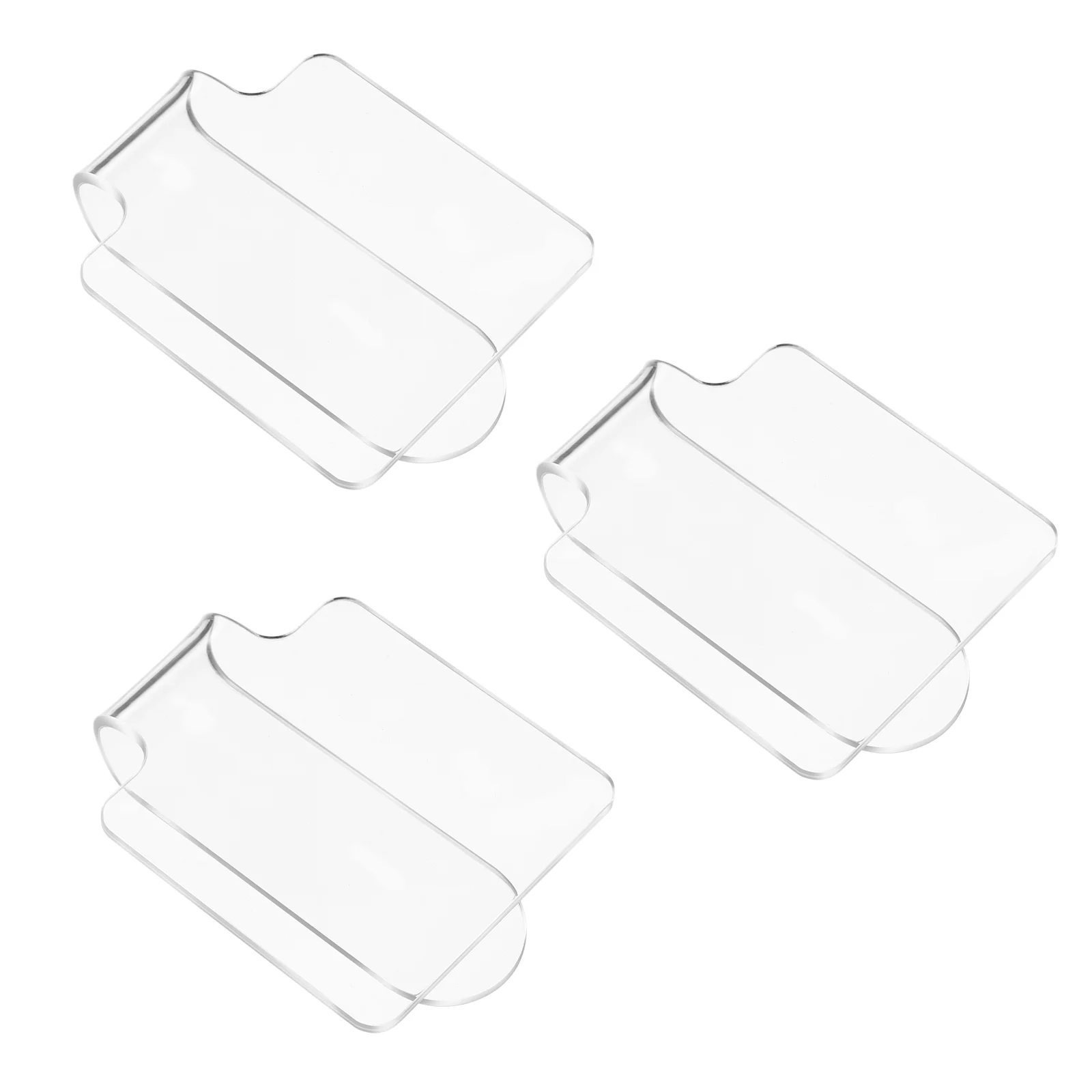 

Handheld Makeup Palettes Acrylic Tools Supplies Manicure Blending Tray Mixing