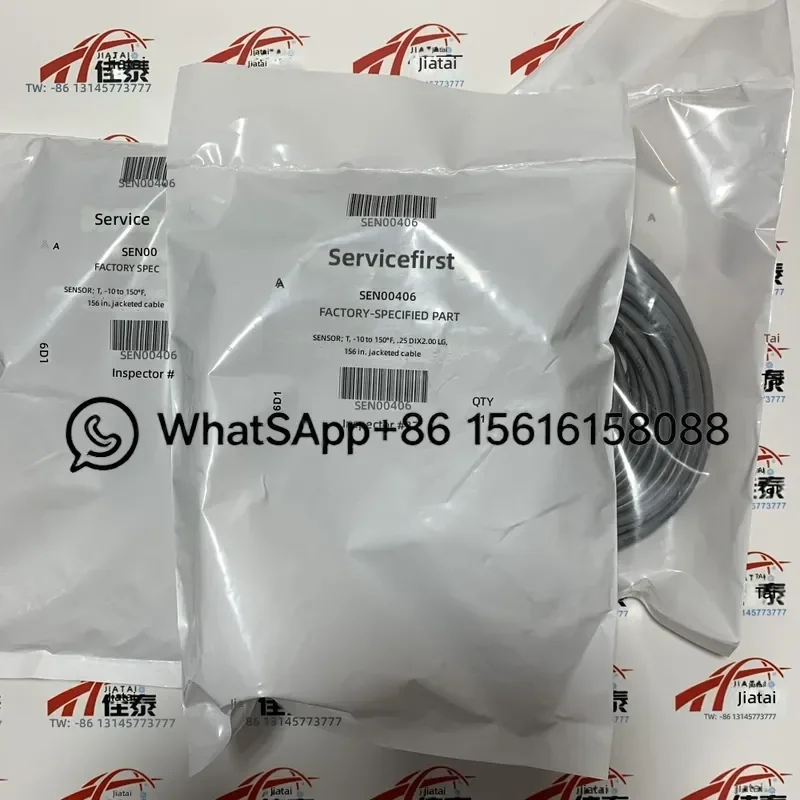 Фото Датчик температуры Trane SEN00406 X13790159-02 для чиллеров CVHE CVHG, запасная часть для систем HVAC, высокоточный термисторный зонд. №1