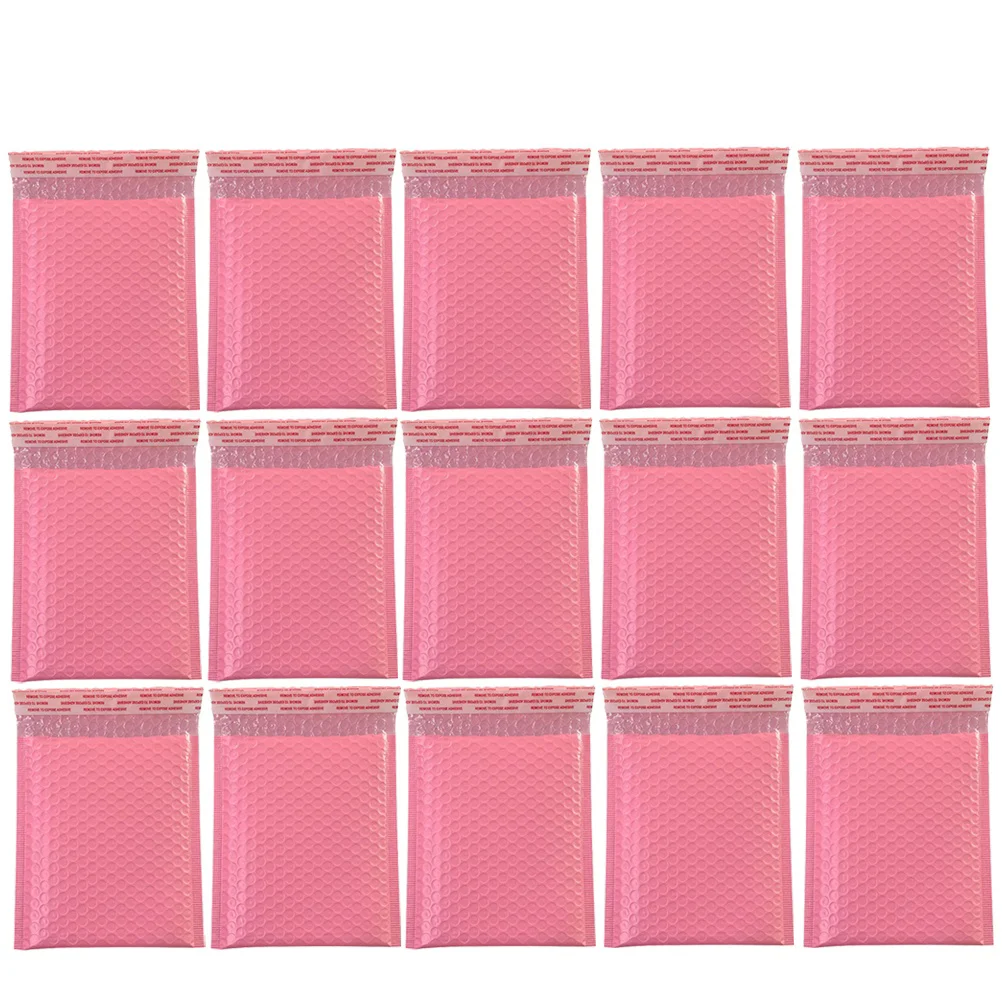 

50pcs Bubble Envelope Poly Bubble Mailers 20x15cm Padded Envelopes Waterproof Bubble Bags Self Seal Mailing Bag Cushion