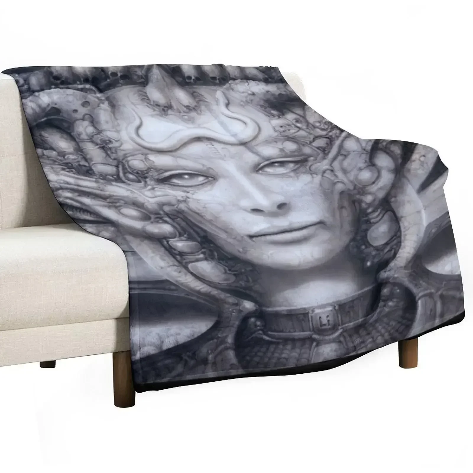 Х.Р. Одеяло Giger - Li Throw Blanket Thins Роскошные одеяла