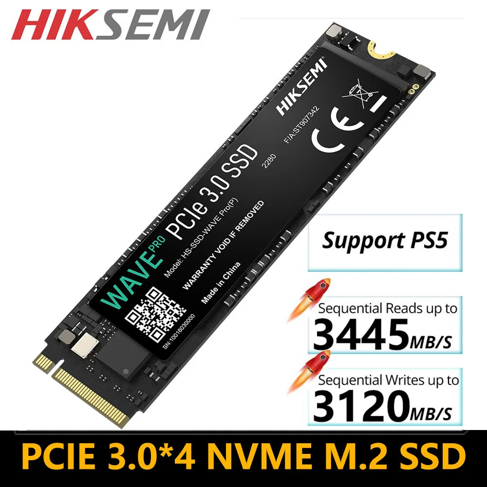 

HIKSEMI SSD M2 Nvme 256GB 512GB PRO Internal Solid State Drive 2TB SSD Hard Disk PRO M.2 2280 1TB for Games laptop