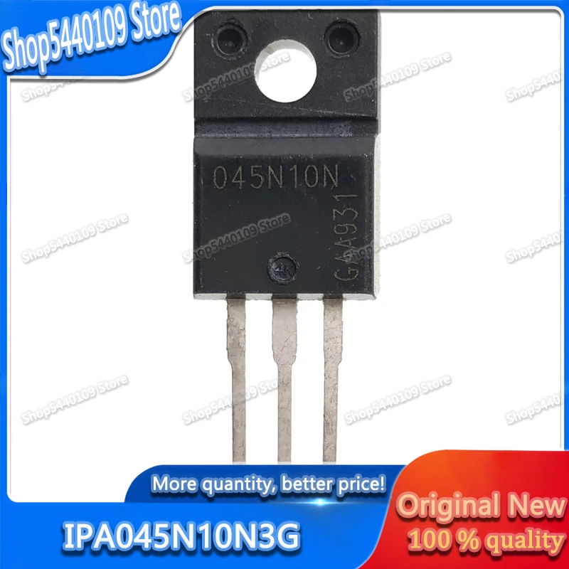 10 шт. IPP045N10N3G TO-220 IPA045N10N3G IPI045N10N3G 045N10N TO220 100A 100В транзистор питания MOSFET Бесплатная