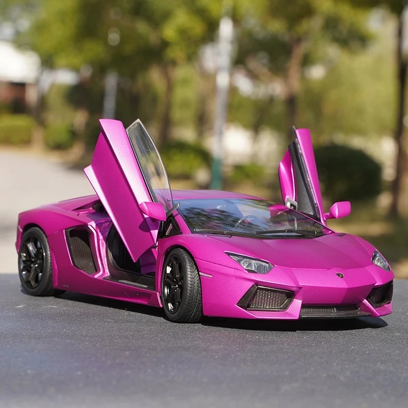 

Welly 1:18 Lamborghini Aventador LP700-4 Sports Alloy Car Model Diecast Metal Toy Car Model Simulation Collection Gift Toys Boys