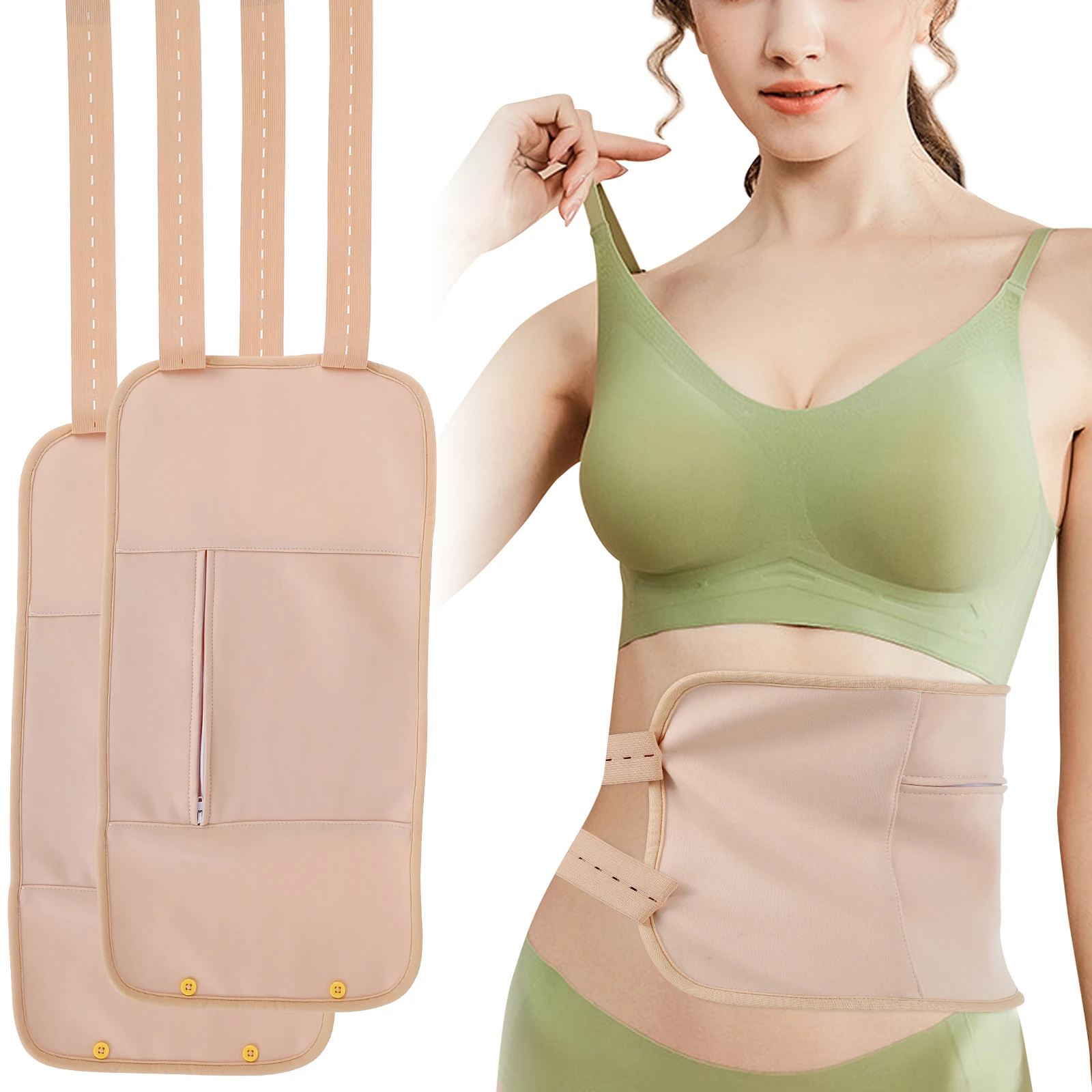 

2 шт., набор многоразовых масляных салфеток на резинке