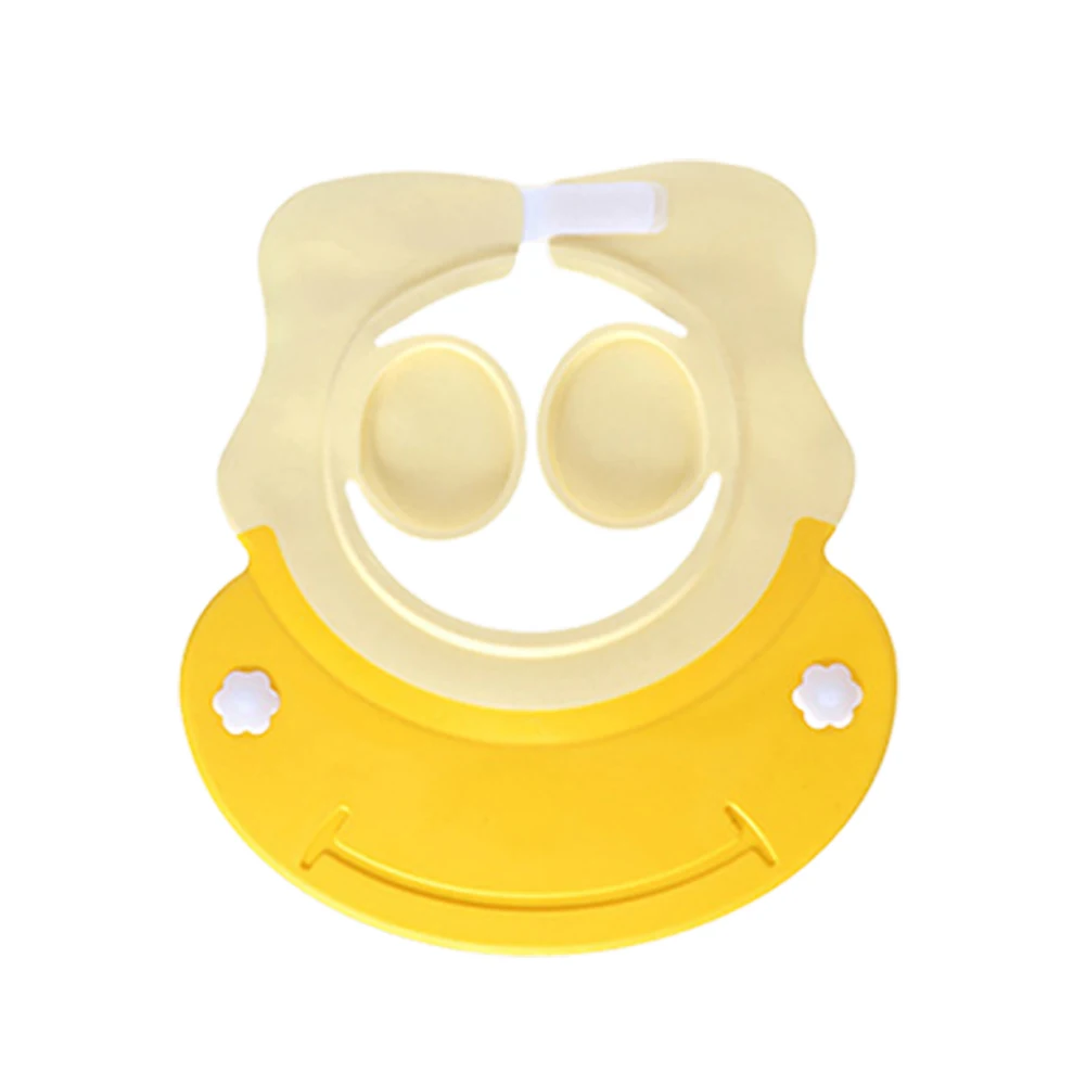 

Baby Shower Bathroom Adjustable Elastic For Kids Wide Brim Washing Hair Ear Protection Portable Shield Home Shampoo Cap Travel