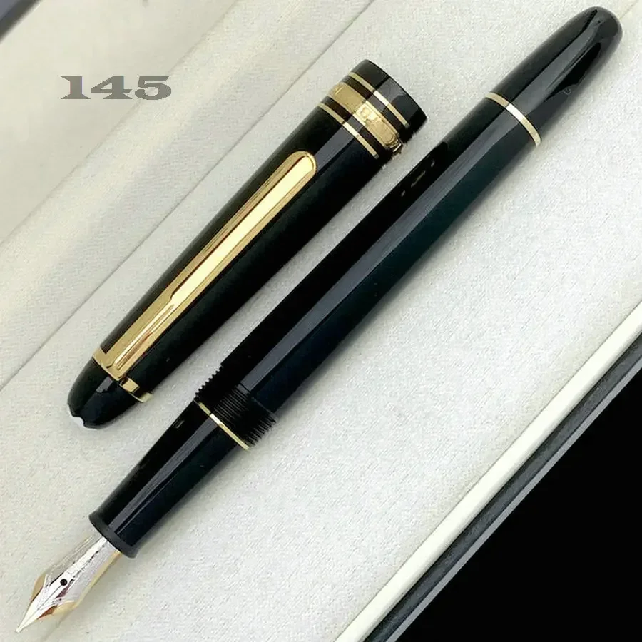 

Высококачественные роскошные классические шариковые ручки MB Msk 163, канцелярские принадлежности из смолы для письма, школьные и офисные принадлежности с серийным номером