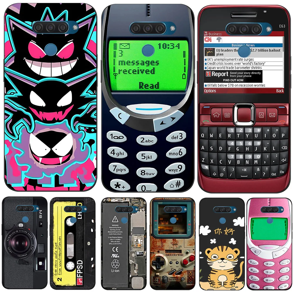 Флейта для LG X6 X625 K12MAX задняя крышка телефона мягкая искусственная из ТПУ в стиле