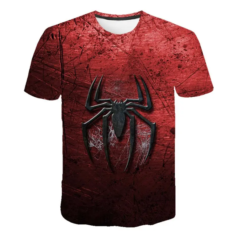 

Spiderman T Shirt Cartoon Game Baby Kids Boys Girls Children Short Sleeves Summer Clothing Children's T-Shirt Toddler Clothes