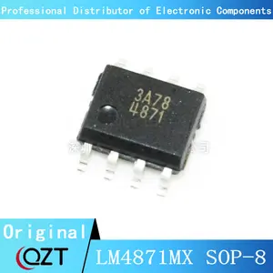 10pcs/lot LM4871MX SOP LM4871 LM4871M 4871 SOP-8 3W Audio Power Amplifier with Shutdown Mode chip New spot