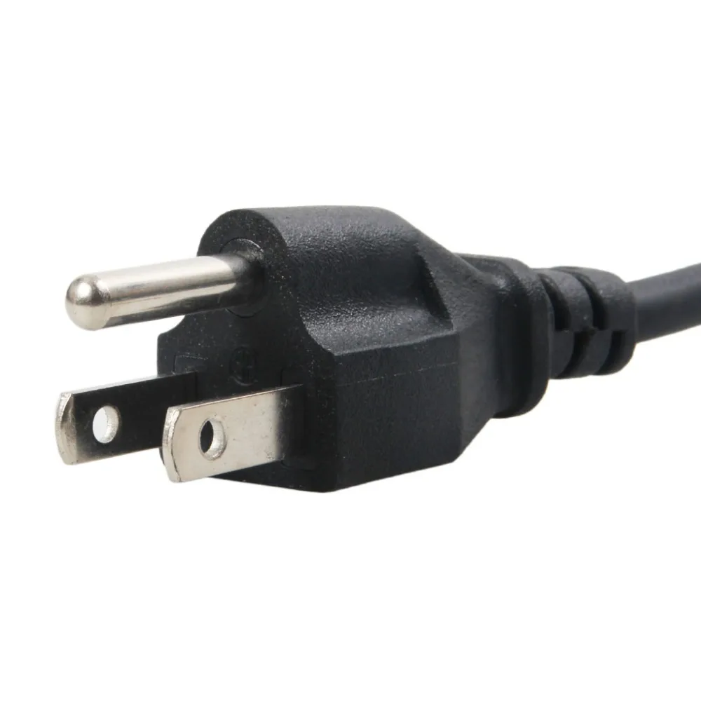 Power Plug Adapter Line Charging Cord Cable For Stage Light Smoke Fog Machine Contacts High-Power 1500W 90-250V 10A US EU AU UK |