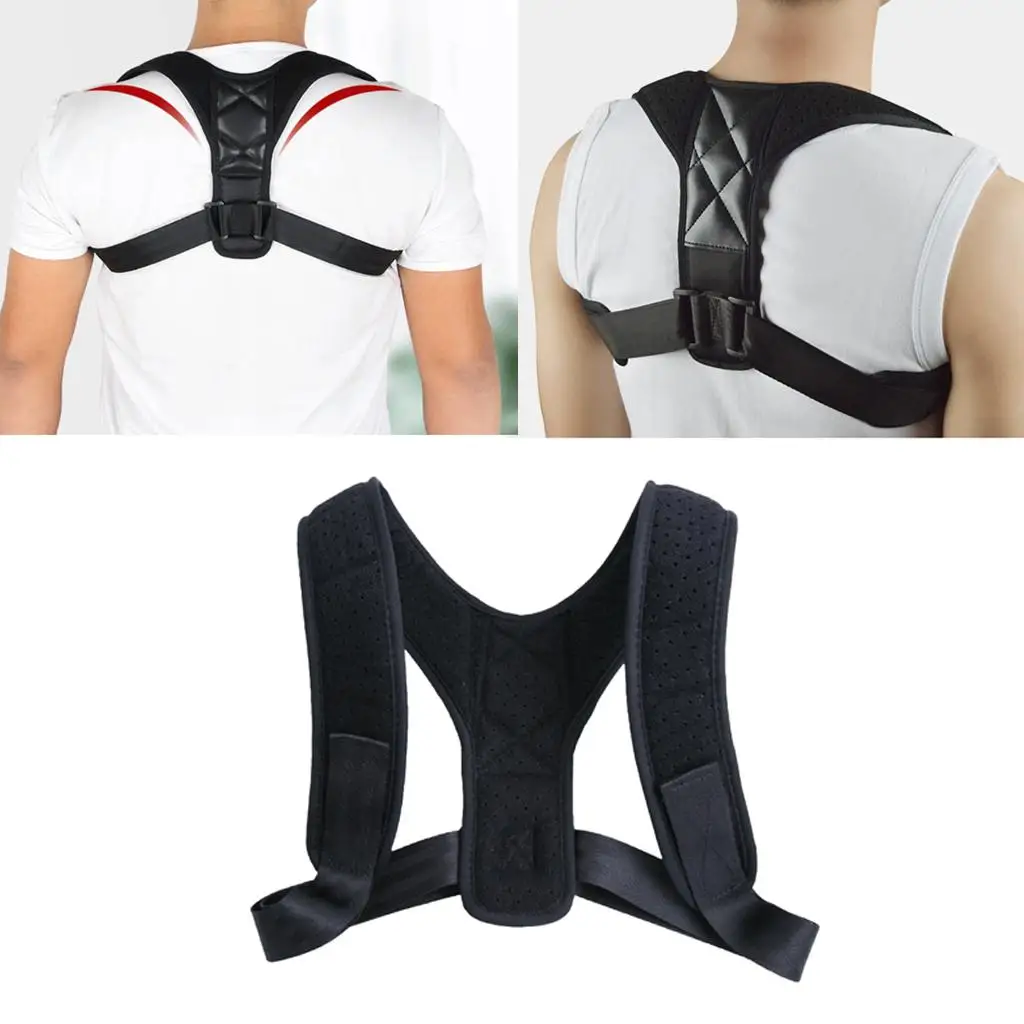 

Breathable Back Posture Corrector Shoulder Straight Support Brace Belt for Men Women