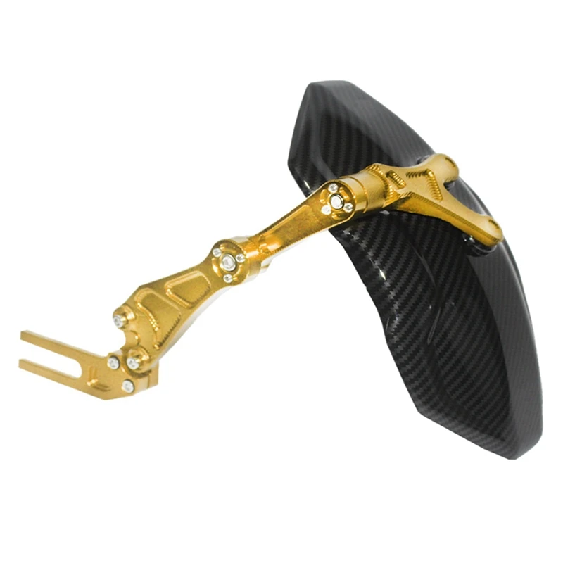 

2X Universal Electric Motorcycle Rear Mudguard Splash Guard For Honda CB400 650R CRF1000 Yamaha MT03 XMAX 300 Gold