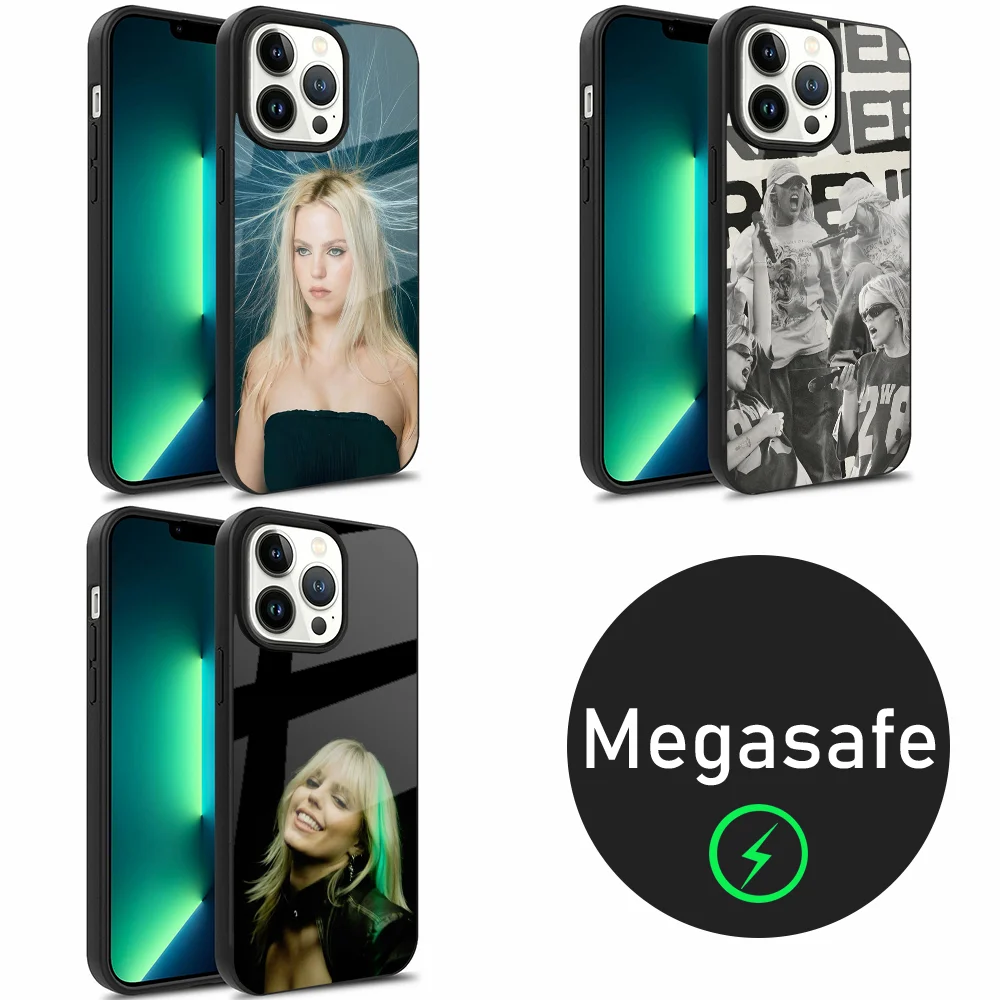 Чехол для телефона Singer R-Renee Rapp iPhone 16 15 14 13 12 11 Plus Pro Max Mini Magsafe магнитная Беспроводная
