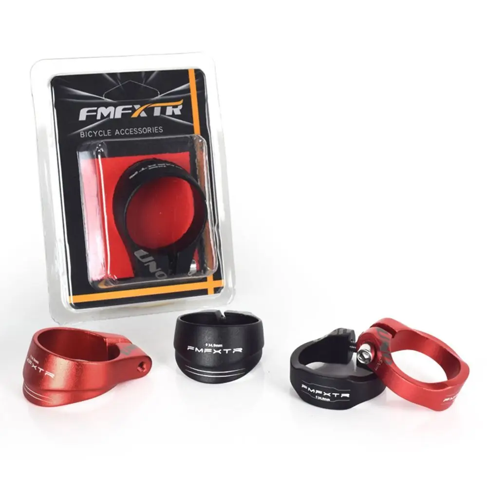 31 8 мм/34 9 мм зажим для подседельного штыря велосипеда черный красный алюминиевый