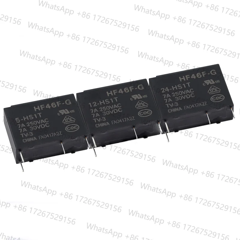 Новые реле HOT NEW 5V 12V 24V HF46F-G-005-HS1T HF46F-G-012-HS1T HF4-HS1T DC5V 5VDC DC12V 12VDC 24VDC 7A 250VAC 4PIN 5 шт. (art.: 3920db44ebd0e) - 3920db44ebd0e