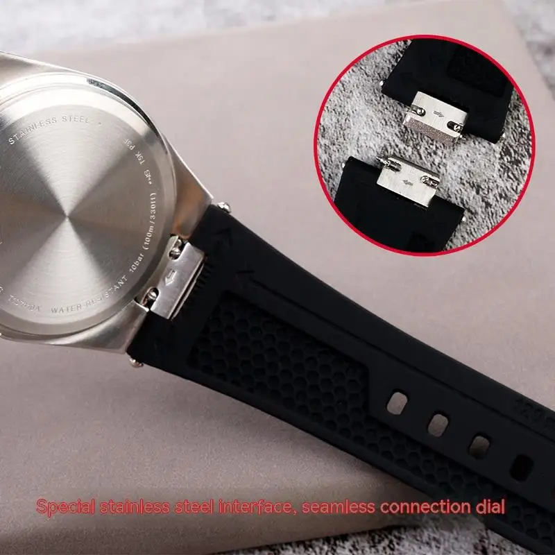 Мужской ремешок для часов Tissot 1853 Super Player серии Prx T137.410/407 с приподнятым ртом 12 мм