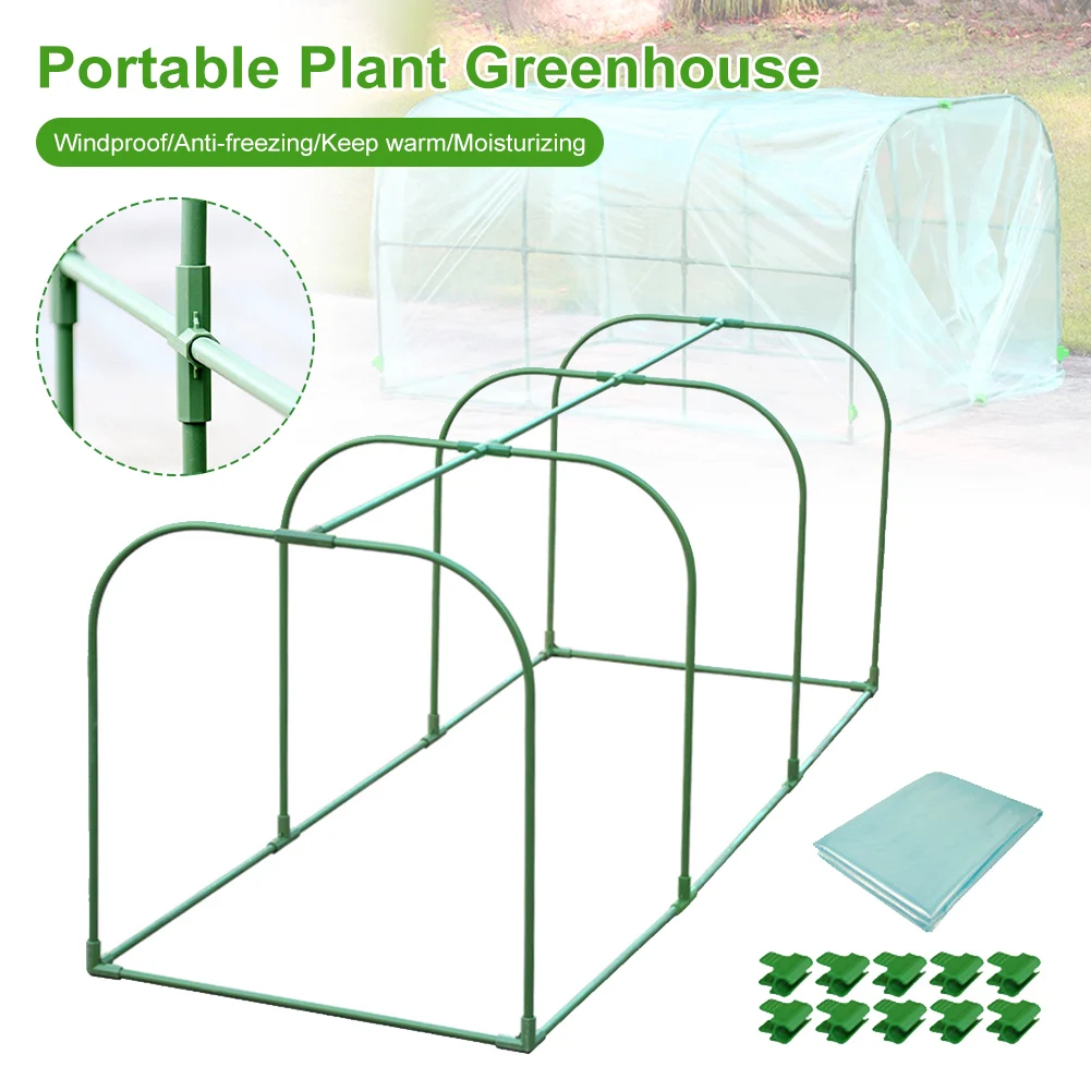 

Mini Greenhouse for Plants Portable Indoor Tunnel Green House Winter Gardening Plant House Sun Shades Cover Flowers Growing Tent