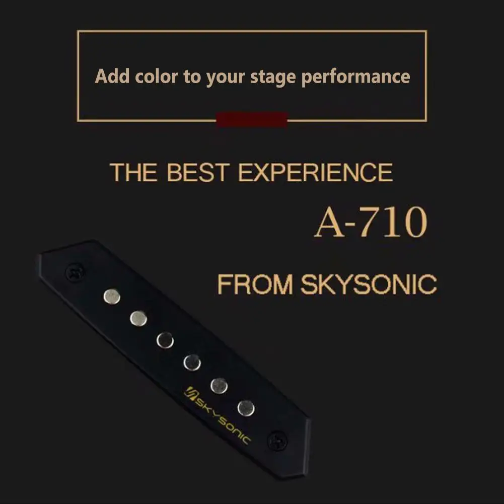 Enlarge YOUZI A-710 Skysonic Guitar Preamp System Humbucker Soundhole Tone Balanced Warmth Guitar Accessories