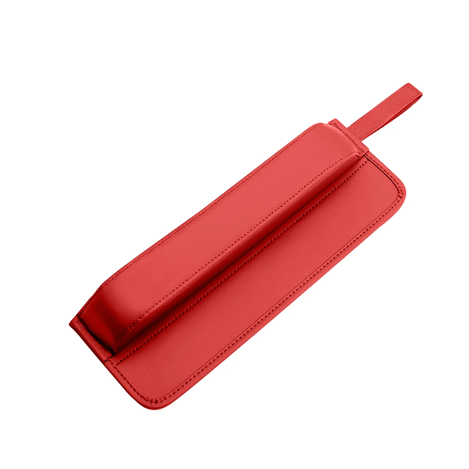 

Leather Seats Gap Filler Car Seats Crevice Filler With Strap Fix On Seats Belt Buckle PU Leather Armrest Console Gap Filler
