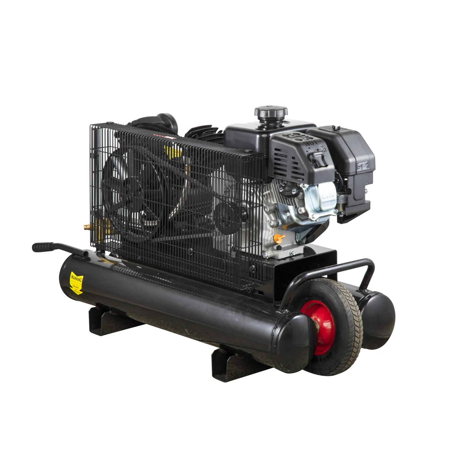 6.5HP поршень с газовым приводом 9.5Gal портативный воздушный компрессор ременным