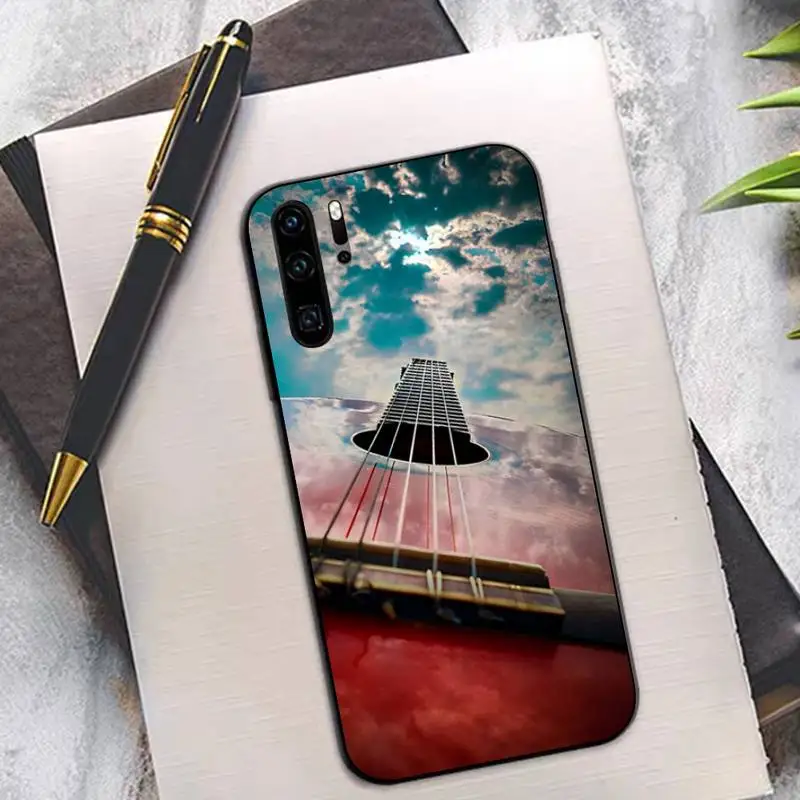 Guitar Music Phone Case for Huawei P30 40 20 10 8 9 lite pro plus Psmart2019