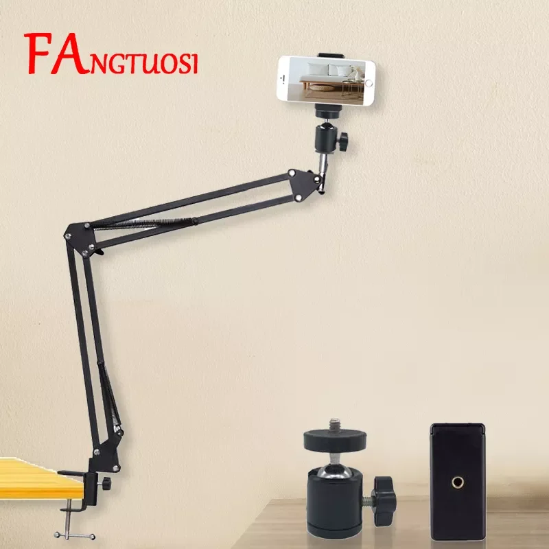 

FANGTUOSI 2022 NEW Phone Camera tripod Table Stand Set Photography Adjustable With Phone Holder For Nikon For LED Ring Light