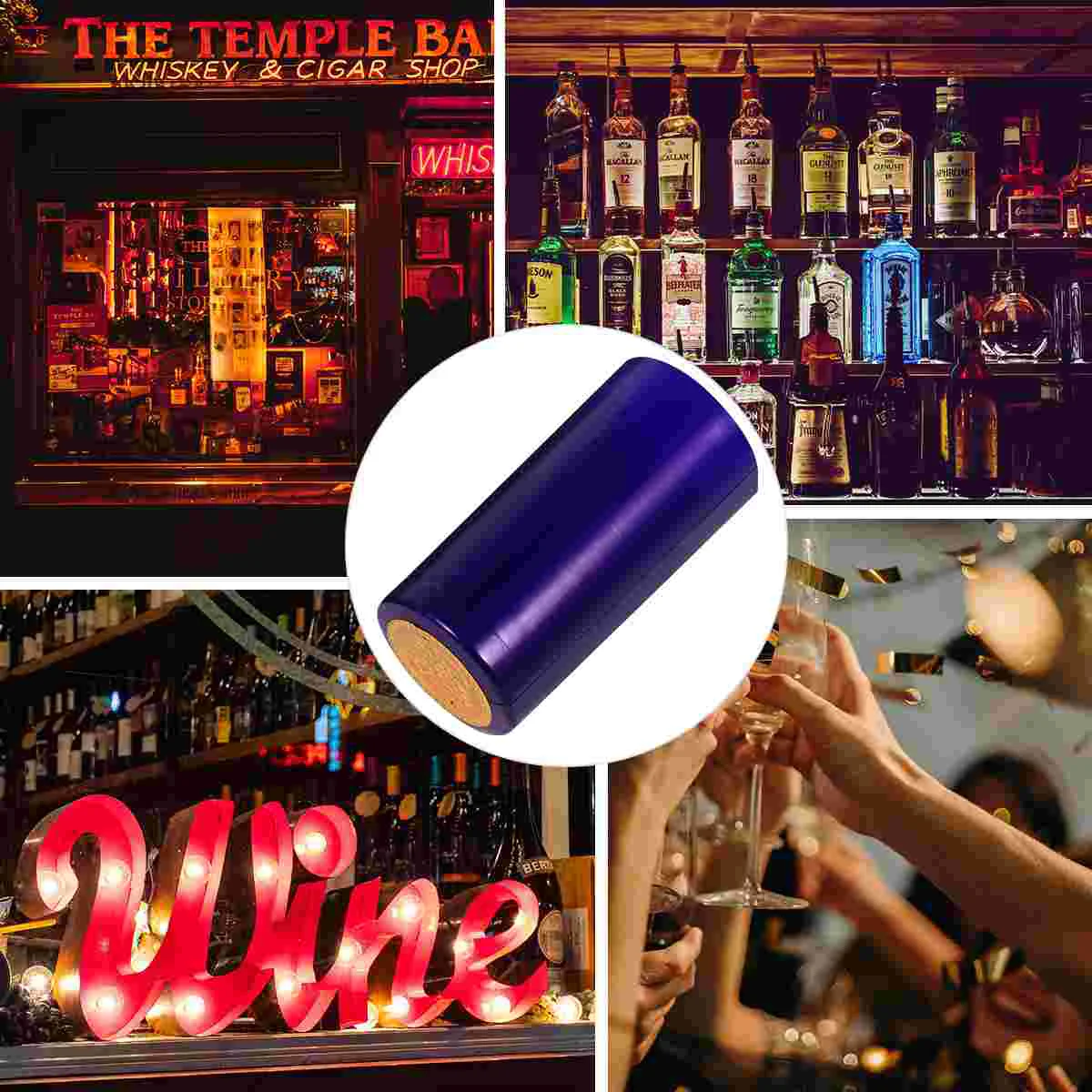 Красная термоусадочная пленка для бутылок уплотнительная крышка