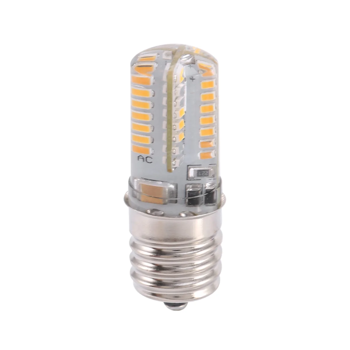 Фото BAAU 10X E17 цоколь 5 Вт 64 светодиодная лампа 3014 SMD свет теплый белый переменный ток 110 В-220 В №3