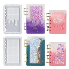 Shaker Notebook Resin Mold Silicone Molds for Resin Quicksand Refill Paper DIY Perfect for Back To School Kit DIY Resin Casting