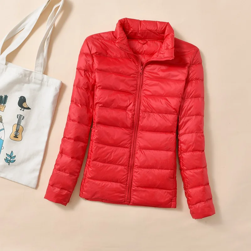 

Women's Lightweight Down Spring Jacket Jacket With Hood Ultra-light Down Jacket Winter Warm Down Down Lightweight Down Jacket