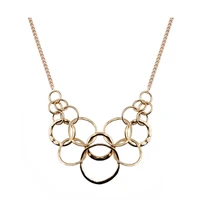new metal necklace fashion female brief paragraph clavicle personality geometric pendant gift