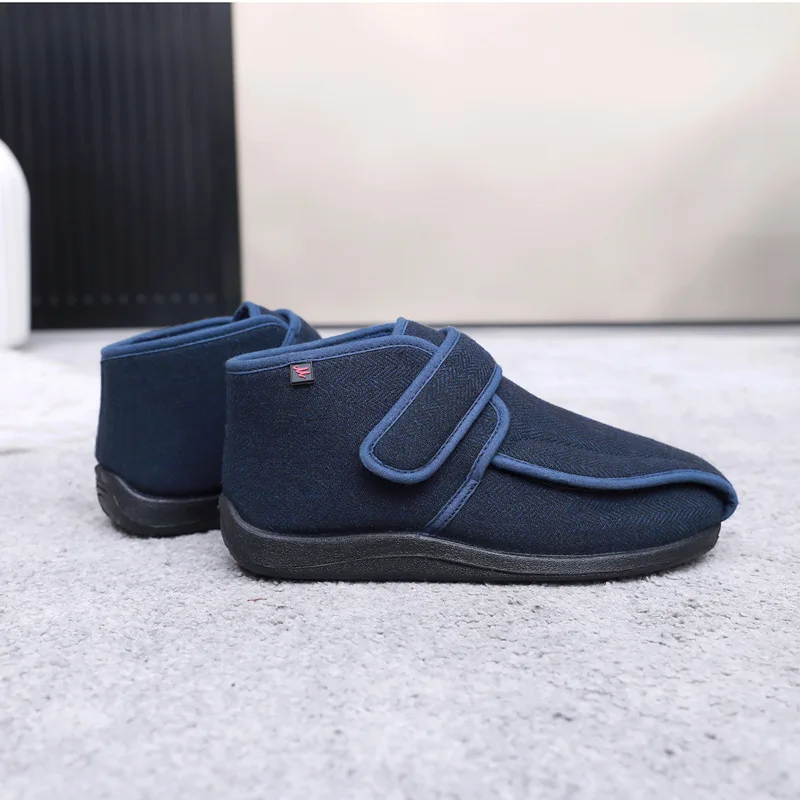 Новая зимняя война Ouders Katoenen Schoenen Breder En Dikke Gezwollen Mis requirede Voeten Kunnen Comfortabele Dragen