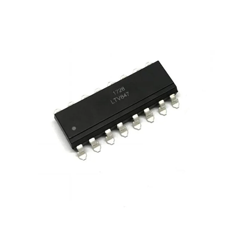 10 icht PC847 LTV847 LTV847S SMD-16 SOP-16