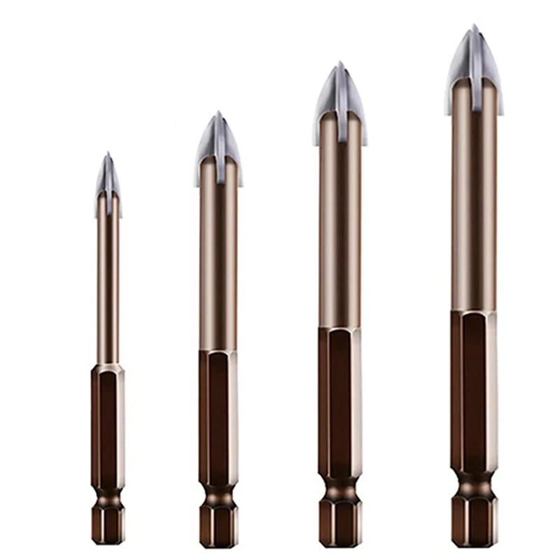 

Эффективный универсальный сверлильный инструмент, многофункциональный набор сверл из тройного угла и сплава