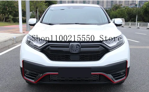 Молдинговая крышка переднего бампера, молдинг для Honda CR-V CRV 2021 2022, автомобильный стиль, отделка, полоса, защита рамы, аксессуары для украшения